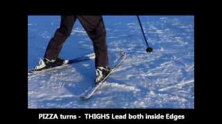 syt ski  from PIZZA to Parallel ski turns [upl. by Soisanahta]