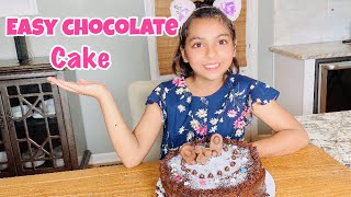 The Ultimate Chocolate Layer Cake Recipe  Cupcake Jemma [upl. by Nedyaj]