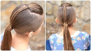 How to Create a FishtailAccented Ponytail [upl. by Columba]