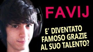 Favij  è diventato famoso grazie al suo talento [upl. by Beaver]