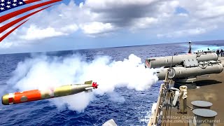 Torpedo Launch from Warships Submarine Aircraft amp Helicopter [upl. by Llennehc]