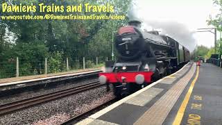 LMS Jubilee Class 45596 ‘Bahamas’ amp Class 47 No 47804 ‘The Mancunian’ Long Buckby 21st October 2023 [upl. by Elly]