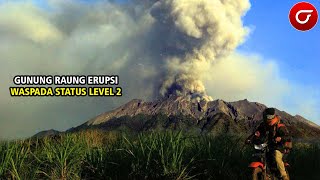 Gunung Raung Hari ini Erupsi 32 Kali Luncurkan Abu Vulkanik 400 MeterPVMBG Tetapkan Status Level 2 [upl. by Aneleh884]