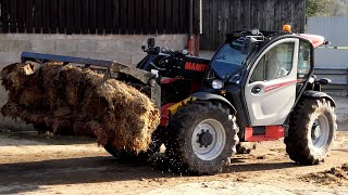 Manitou MLT 630115 V Telehandler FARMER REVIEW [upl. by Domela593]