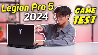 Test Game trên Lenovo Legion Pro 5 2024  Core i9  14900HX  RTX 4060 KHOẺ hơn MÁT hơn NHƯNG [upl. by Einnoc]