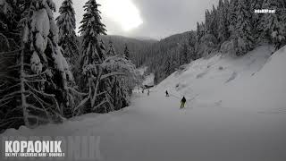 Ski put Kneževske bare  Duboka 1  Kopaonik [upl. by Henigman]