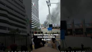 Fire Erupts at Genting Highlands SkyAvenue Complex In Malaysia  Subscribe to Firstpost [upl. by Norym]