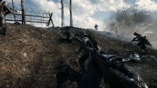 German Trench Assault No Hud Immersion  Battlefield 1 [upl. by Lemuel397]