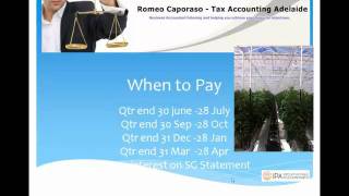 How to pay superannuation to employees tipsmp4 [upl. by Roots]