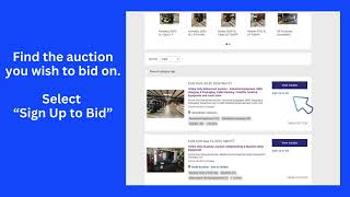 How to register to Bid on Bidspotter [upl. by Ziza]