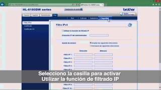 Configurar un filtro IP [upl. by Chiquia945]