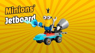 LEGO® Despicable Me 4 Minions Jetboard  30678  Stop Motion [upl. by Munshi]