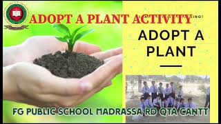 PLANTATION ACTIVITY PERFORMED BY FG SCHOOL QUETTA CANTT [upl. by Idahs235]