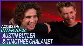 Timothée Chalamet Makes Austin Butler BLUSH [upl. by Enilrae]