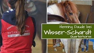 KURS WESTERWALD  Niedersayn  WisserSchardt Quarterhorse  JAN 2018 [upl. by Aciretahs]