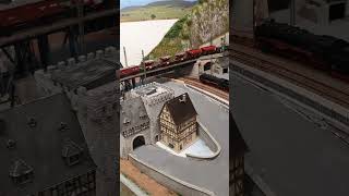 Modellbahn Steinburg E94 BR 111 und 02 in Utzerath music train trainspotting modeltrains h0 [upl. by Allissa911]