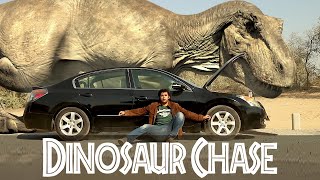 TRex Chase REMASTERED  Part 1  Jurassic World Dinosaur Fan Movie [upl. by Luahs]