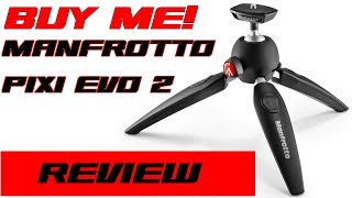 Manfrotto Pixi Evo 2 Review  The Ultimate Tripod [upl. by Adia]