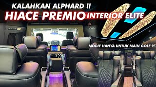 INTERIOR HIACE MINIMALIS amp LEGA  BERSIH amp RAPI [upl. by Micro927]