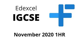 IGCSE Maths Edexcel November 2020 Paper 1HR [upl. by Culhert294]