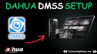 Dahua DMSS Setup how to connect the Dahua CCTV DVR on mobile live view 🪟 [upl. by Enneirb]