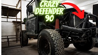 Kriss Crazy trayback Landrover defender 90 landrover [upl. by Ecnaiva]