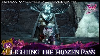 Guild Wars 2  Lighting the Frozen Pass achievement [upl. by Colis]