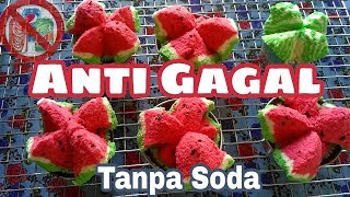 BOLU KUKUS MEKAR SEMANGKATANPA SODA ANTI GAGAL  Steamed sponge cake [upl. by Atnomed998]