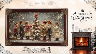 Relaxing Christmas Video 🎄  Images of Joyful Moments for a TroubleFree Holiday Mood [upl. by Akinihs]