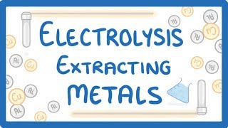 GCSE Chemistry  Electrolysis P2  Electrolysis to Extract Metals From Oxides  Explained 41 [upl. by Nnylanna]