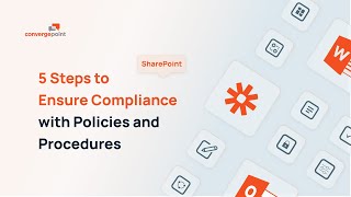 5 Steps to Ensure Compliance with Policies and Procedures  SharePoint Policy Management [upl. by Araas]