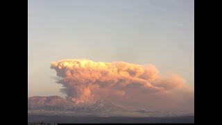 November 1 2023  Large Eruption  Klyuchevskoy Volcano Russia [upl. by Nisse255]