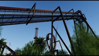 POV Nemesis inferno THORPE PARK™ [upl. by Pavia]