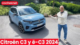 Citroën C3 y ëC3  Prueba  Test  Review en español  cochesnet [upl. by Pauly]