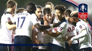 Tottenham Hotspur 20 Aston Villa  Emirates FA Cup 201617 R3  Goals amp Highlights [upl. by Kata]