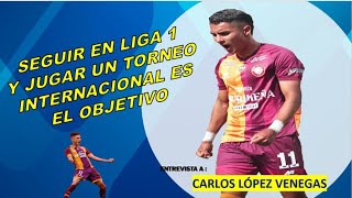 CON MANNUCCI SERÁ DIFERENTE QUEREMOS UN RESULTADO POSITIVO SEGUIR EN LIGA 1 Y MÁS CARLOS LÓPEZ V [upl. by Kliber194]