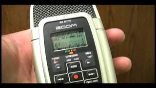 JMC Zoom H2 Recorder Tutorial Part 1 [upl. by Neirol228]