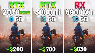 10 Games on RTX 2070 SUPER vs RTX 3080 Ti vs RX 6900 XT in 2024  1440p [upl. by Qifahs716]