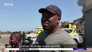 Durban airshow thrills crowds [upl. by Yarehs842]