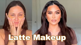 LATTE FALL MAKEUP TUTORIAL l CHRISTEN DOMINIQUE [upl. by Byrne]