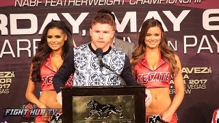 The Full Canelo Alvarez vs Julio Chavez Jr Final Press Conference Video [upl. by Subocaj691]