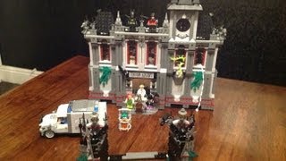 BrickQueen LEGO Batman Arkham Asylum Comparison 2006 7785 vs 2013 10937 DC Super Heroes [upl. by Atsyrc]