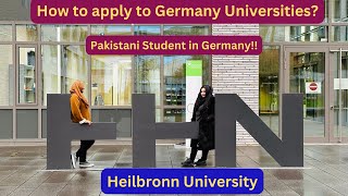 How to apply to the Universities of Germany  Pakistani Student in Germany  Students in Germany [upl. by Llewol]