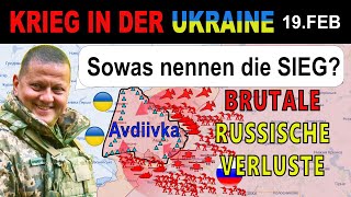 19FEB Schockierende AUFNAHMEN zeigen welchen Preis die Russen für Avdiivka gezahlt haben [upl. by Vi134]