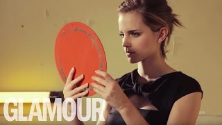 Emma Watson Cover Shoot for Glamour Magazine  Glamour UK [upl. by Silirama]