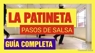 PASOS DE SALSA CALEÑA LA PATINETA TUTORIAL PASOS DE BAILE ESTILO CALI [upl. by Noll705]