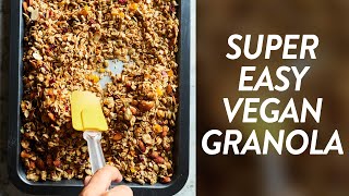 Easy Vegan Granola [upl. by Gerfen761]