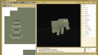 Creating an Elephant model with CraftStudio timelapse video [upl. by Ruella221]