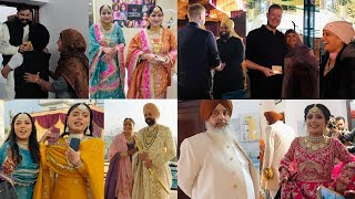 AGEYA VIAH WALA DIN  SOHRA FAMILY DE WEDDING OUTFITS  GORA TRYING INDIAN FOOD  INDER amp KIRAT [upl. by Ozen]