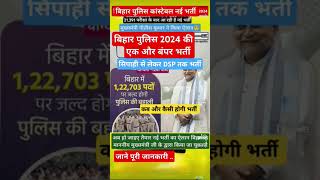 Bihar police new vacancy 2024bihar vacancy 2024बिहार पुलिस न्यू भर्ती 2024krp news bhojpuri [upl. by Hokanson]